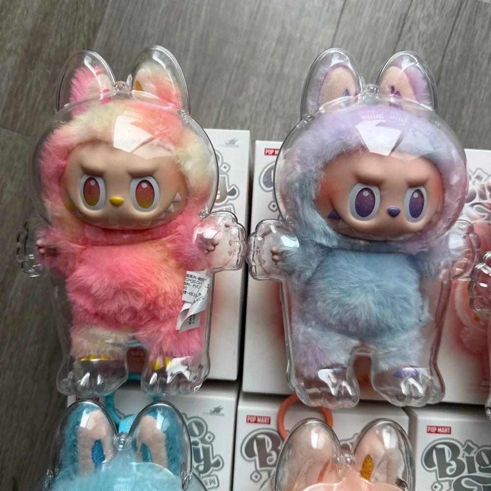 Complete Set 6 Labubu Big Into Energy with Cases Pop Mart Vinyl Plush Popmart - Picture 2 of 12
